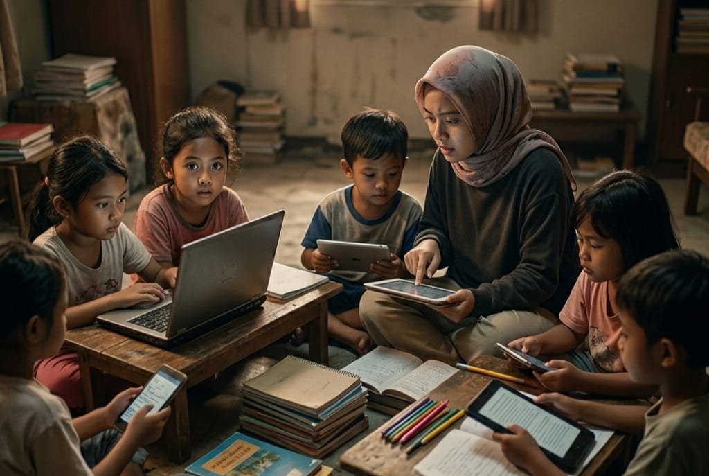 Wacana Sekolah dari Rumah Dinilai Berisiko Perlebar Kesenjangan Pendidikan.