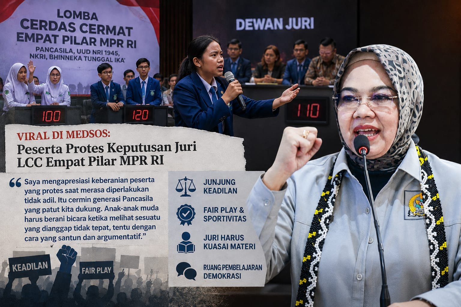 Soroti Polemik LCC Empat Pilar, Ida Nurlaela Tekankan Sportivitas dan Keadilan